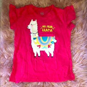 “no prob llama” t-shirt
